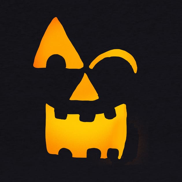 Glowing Jackolantern Face 2 0920 by Eric03091978